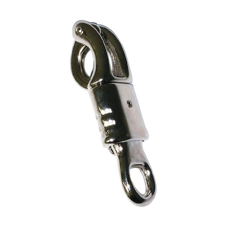 Baron Baron 1/2 in. D X 4 in. L Nickel-Plated Iron Panic Snap 140 lb 1001-1/2